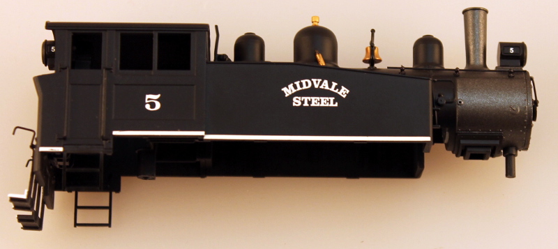 (image for) Shell - Midvale Steel #5 (HO 0-6-0T Side Tank)