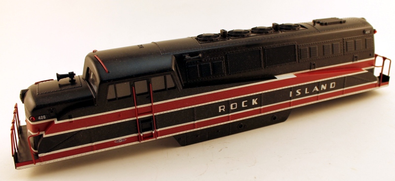 (image for) Body Shell - Rock Island #426 (O Scale BL-2)