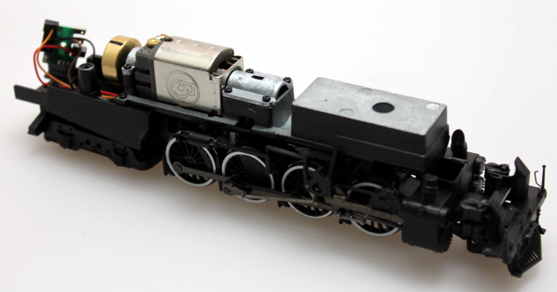 (image for) Complete Chassis - WT w/Pilot B (HO 2-8-4 Berkshire DCC SV)