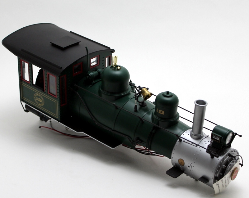 (image for) Loco Shell - ET & WNC #12 (G Scale 4-6-0 Anniversary)