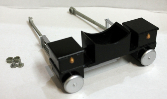 (image for) Valve Gear Assembly - Black (G Scale 4-6-0)