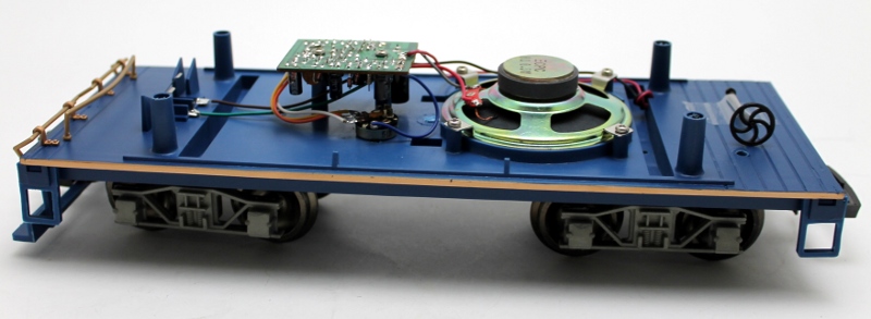 (image for) TENDER CHASSIS W/ PCB & SPEAKER (LARGE SCALE 4-6-0)