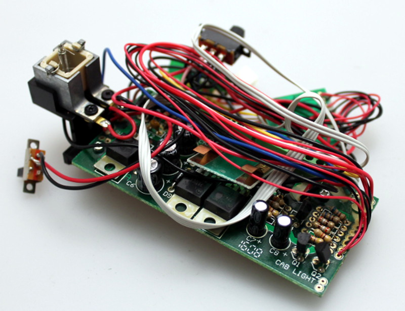 (image for) PCBs w/ Smoke Unit Assy. (Large 2-6-0/4-4-0)