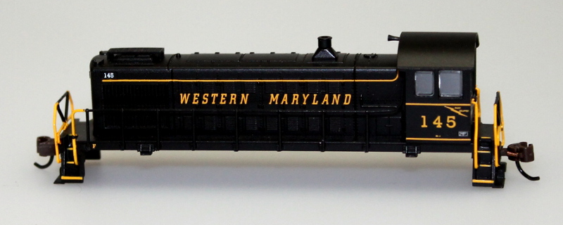 (image for) Shell - Western Maryland #145 (N Scale S4)