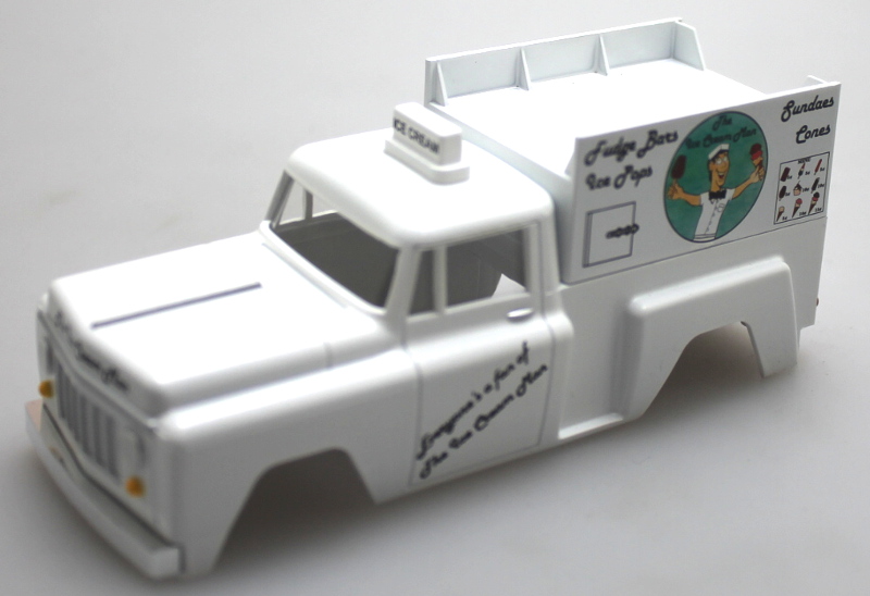 (image for) Shell - Ice Cream Truck (O Scale EZ Street) - Click Image to Close