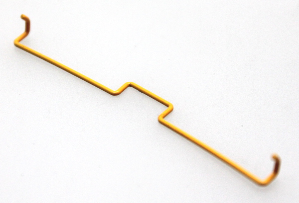 (image for) Brake Release Bar- Yellow (O 44 Ton Scale)