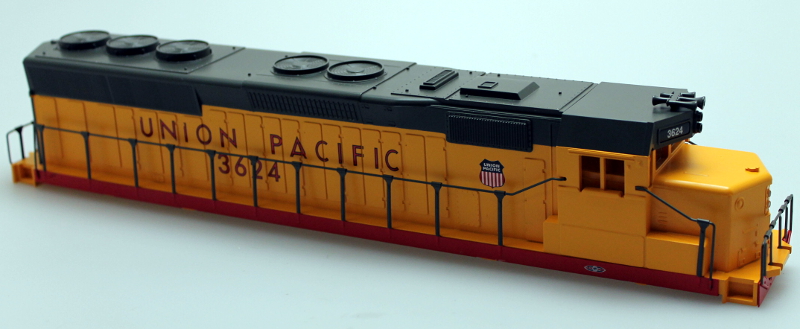 (image for) Body Shell - Union Pacific #3624 (O SD-45)