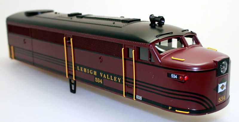 (image for) Body Shell-Lehigh Valley #532 (O Scale FA-1)