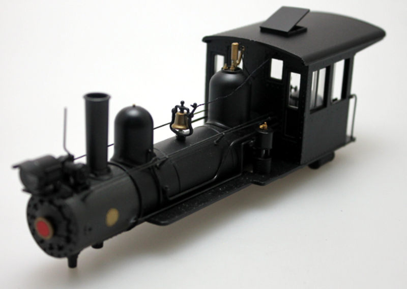 (image for) Loco Shell- Black- Steel Cab (4-4-0 Outside Frame)
