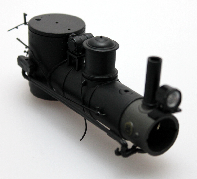 (image for) Boiler w/ Stack & Headlight (On30 Shay)