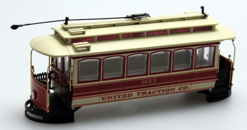 (image for) Shell - w/ LED - United Traction #1623 (On30 Closed Street Car)