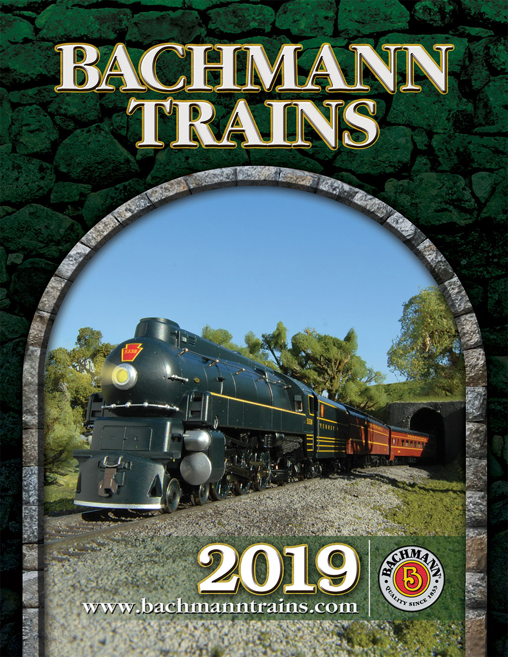 (image for) 2019 Bachmann & Williams Catalog (Digest Size; 6.5" x 8.5")