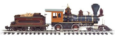 (image for) 4-4-0 Locomotive