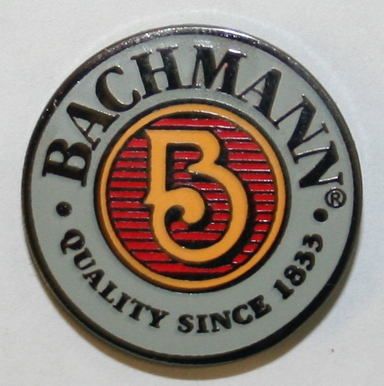 (image for) Bachmann® Hard Enamel Lapel Pin (Retro Logo GRAY)