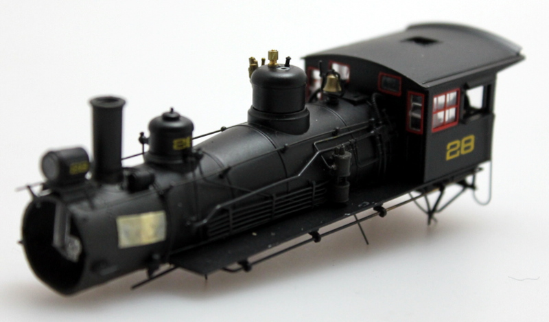 (image for) Loco Shell - Maryland & Pennsylvania #28 (HO Scale 4-6-0)