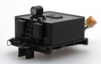 (image for) Tender, DCC Equipped - Unlettered Black (HO 70 Ton Climax)