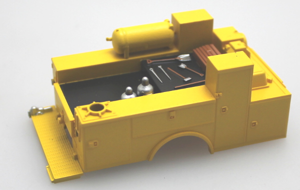 (image for) Shell - Yellow (HO High Rail Equipment Truck)