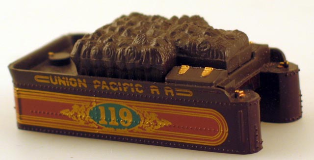 (image for) Tender Shell w/ weight - Union Pacific (HO 4-4-0 American) - Click Image to Close