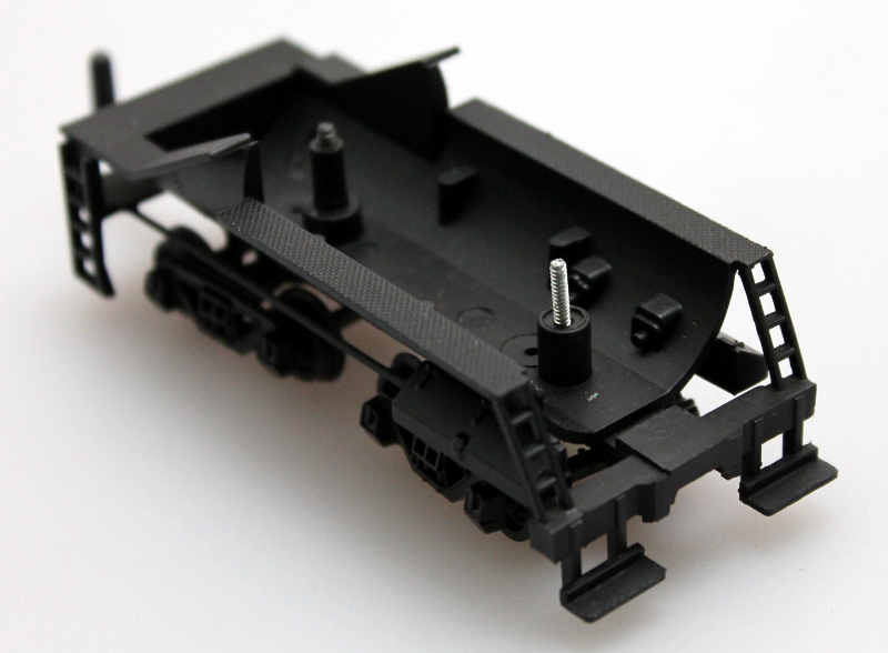 (image for) Tender Chassis w/wheels, Black (HO 0-6-0/2-6-0/2-6-2 Vandy)