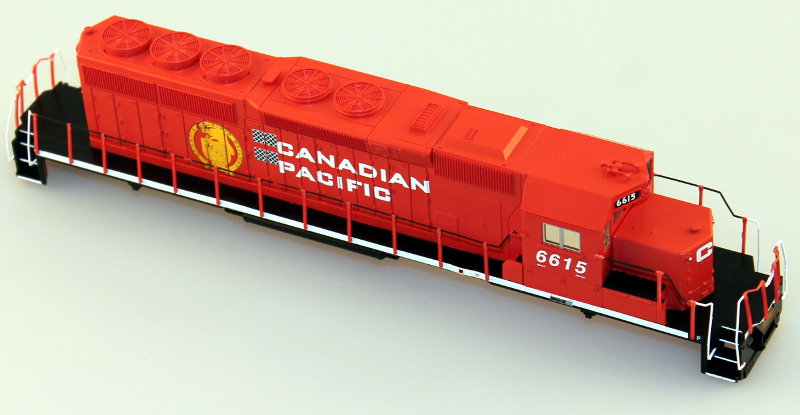 (image for) Body Shell - Canadian Pacific #6601 (HO SD40-2)