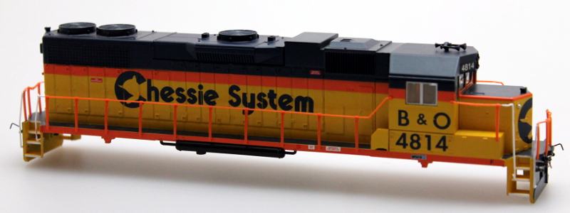 (image for) Body Shell - Chessie System B&O #4814 (HO GP38-2)