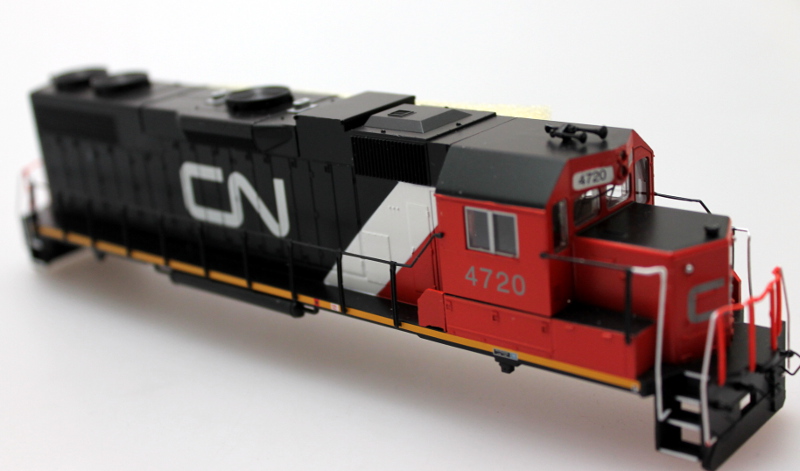 (image for) Body Shell - Canadian National #4720 (HO GP38-2)