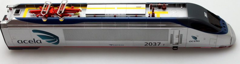 (image for) Loco Shell w/Panagraph #2037 (HO Acela DCC)