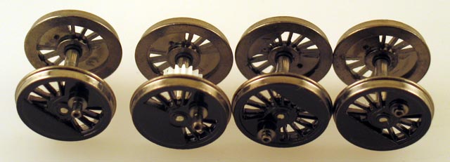 Drive Wheel Assy (Dull) [Class J 4-8-4] (Ho Scale)