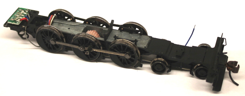 (image for) Loco Chassis w/Drive Wheel Assembly (HO 4-6-0 Baldwin)