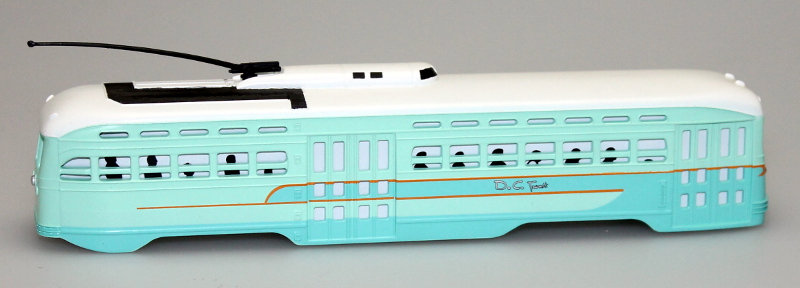 (image for) Body Shell - Washington DC Transit (PCC Trolley)(HO Scale)