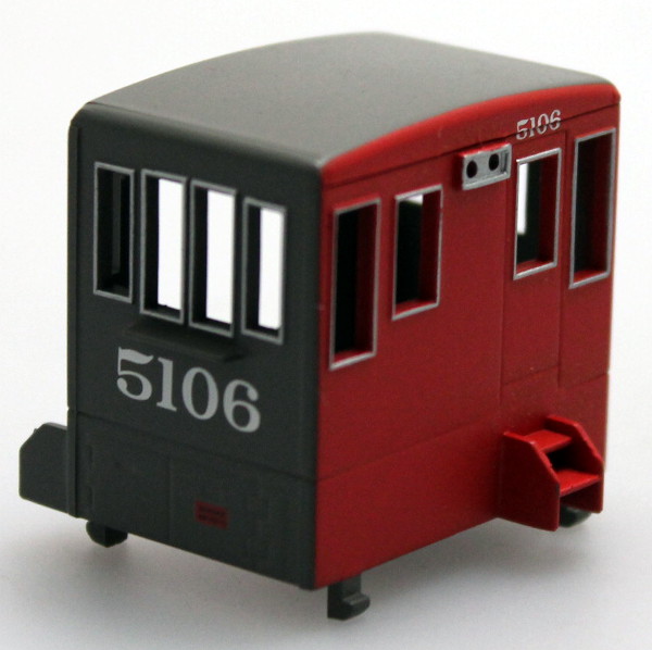 (image for) Cab - Grey/Red #5106 (HO 70Ton)
