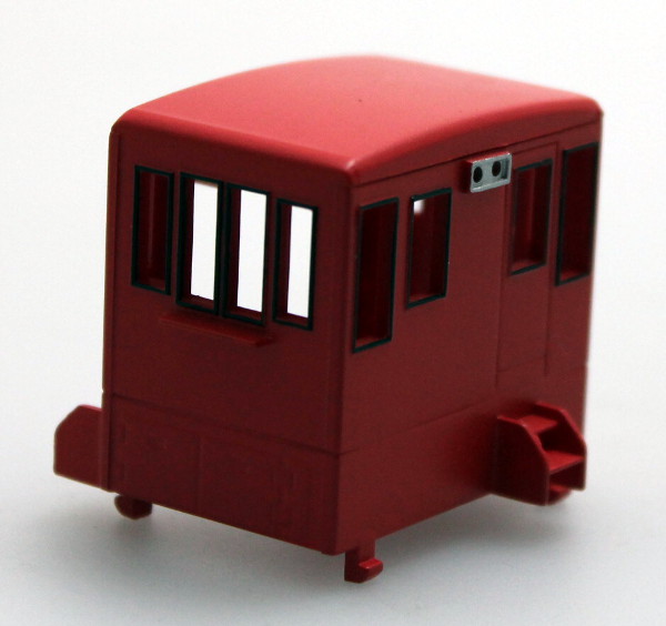 (image for) Cab - Unlettered, Red (HO 70Ton)