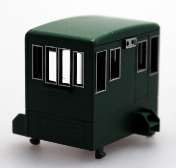 (image for) Cab - Unlettered, Green (HO 70Ton)