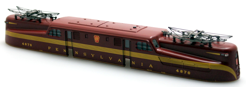 (image for) Shell - PRR Tuscan Red 5 Stripe #4876 (HO GG-1)