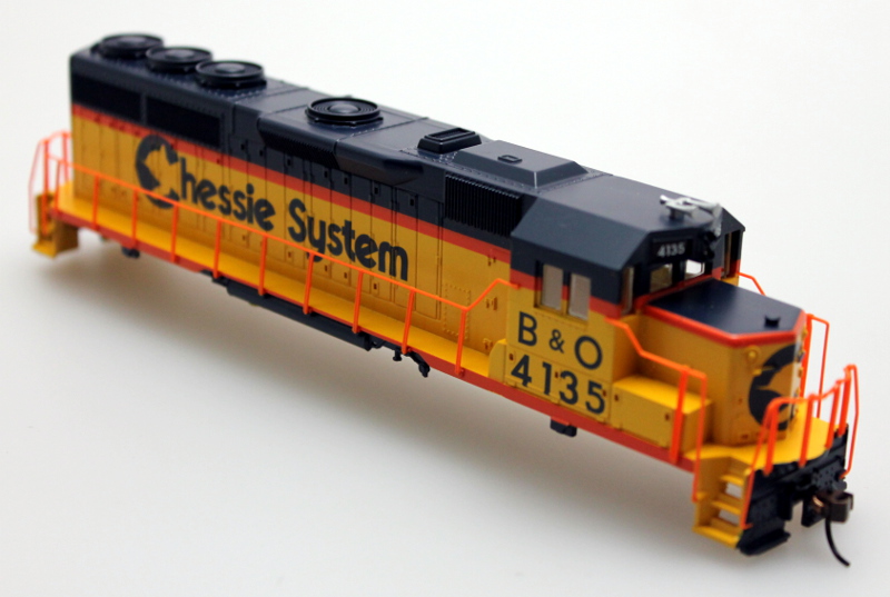 (image for) Loco Body Shell - Chessie #4148 (HO GP40)