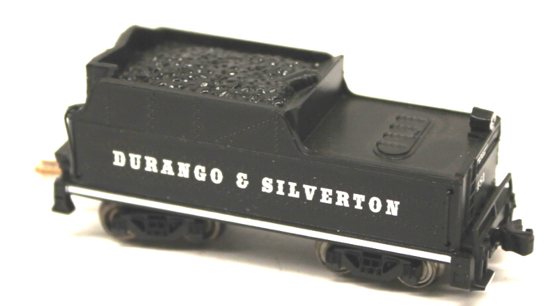 (image for) Complete Tender - Short Haul -Durango & Silverton #481 (N 0-6-0)