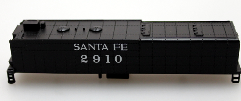 (image for) Tender w/o Trucks-Sante Fe (N 4-8-4 Northern) - Click Image to Close