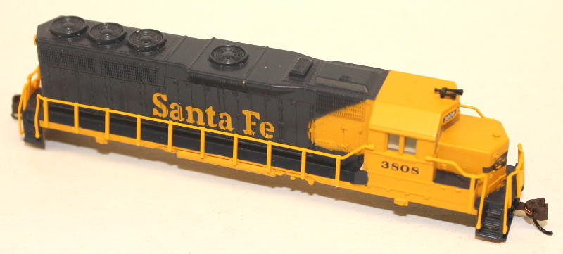 (image for) Body Shell - Santa Fe #3808 (N GP40)