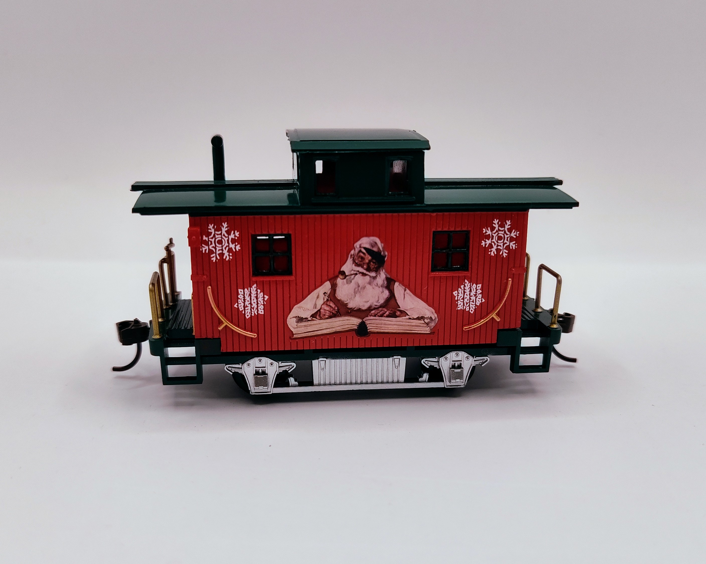 (image for) Norman Rockwell Santa Clause Caboose (HO Scale) (WF)