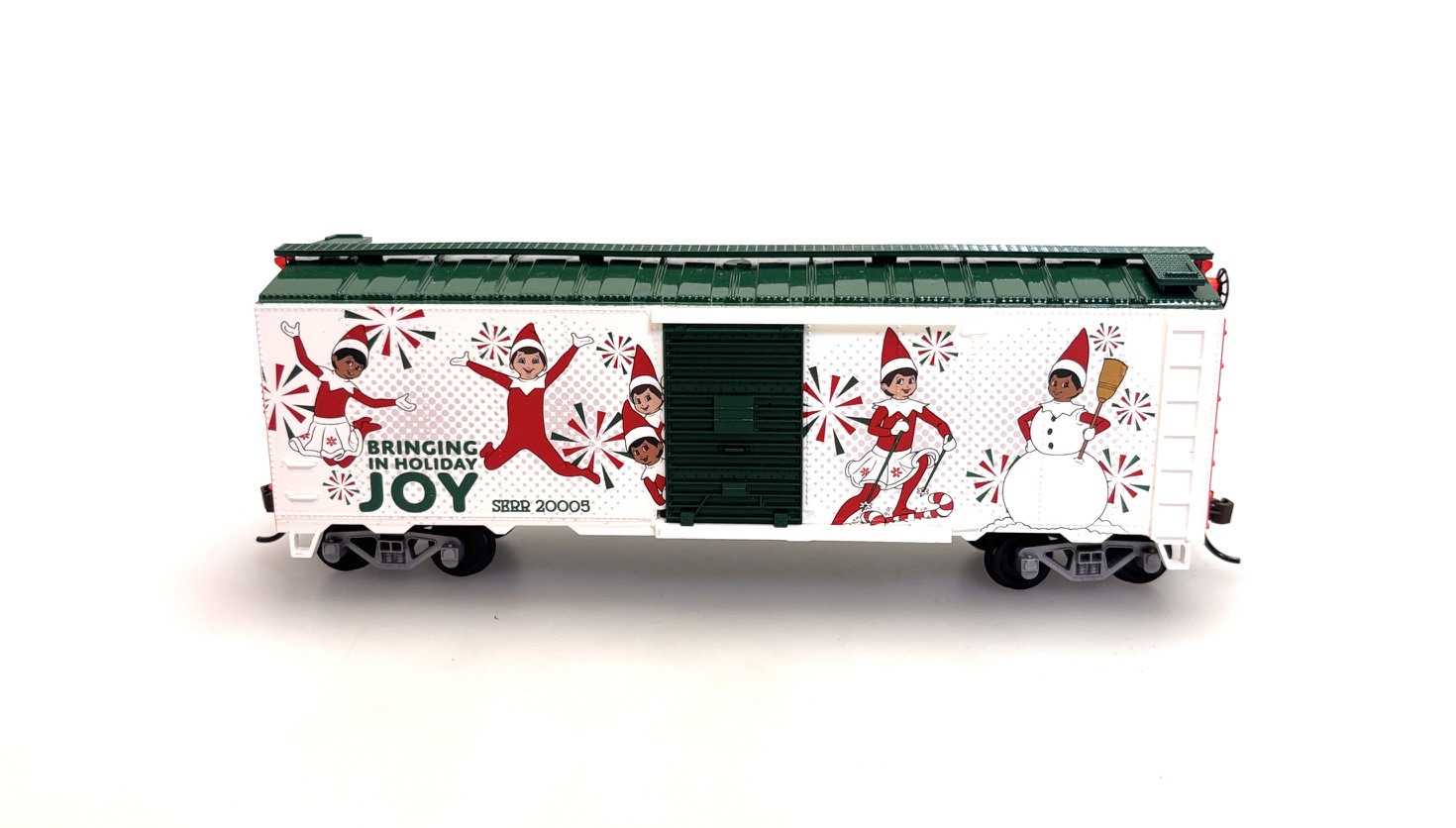 (image for) 40' Box Car - Scout Elf Express (HO Scale) (WF)