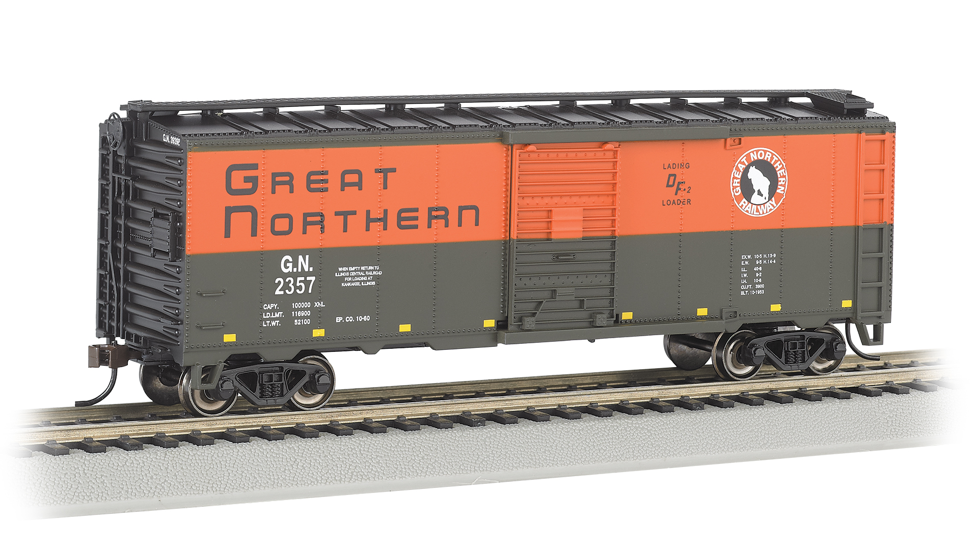 (image for) 40' Box Car - Great Northern #2357