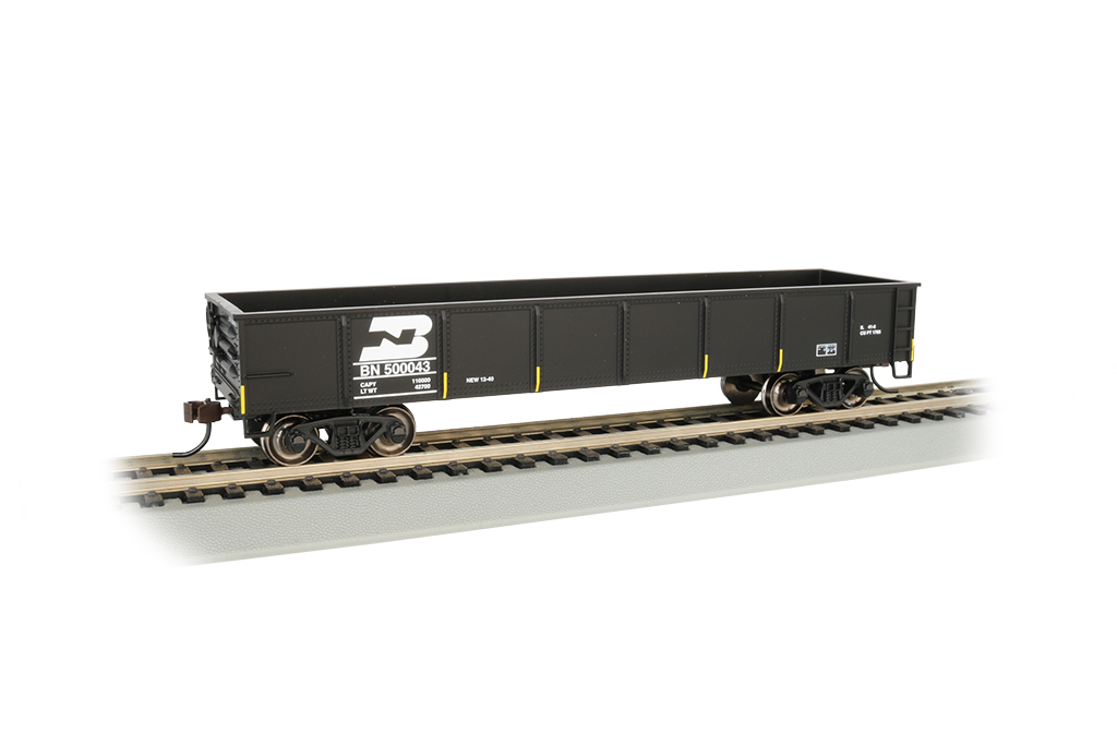 (image for) Gondola - Burlington Northern - (Black) (WF)