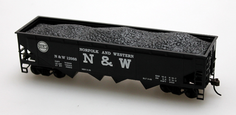 (image for) 40' Quad Hopper - Norfolk & Western (HO Scale) (WF)