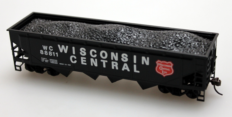 (image for) 40' Quad Hopper - Wisconsin Central (HO Scale) (WF)