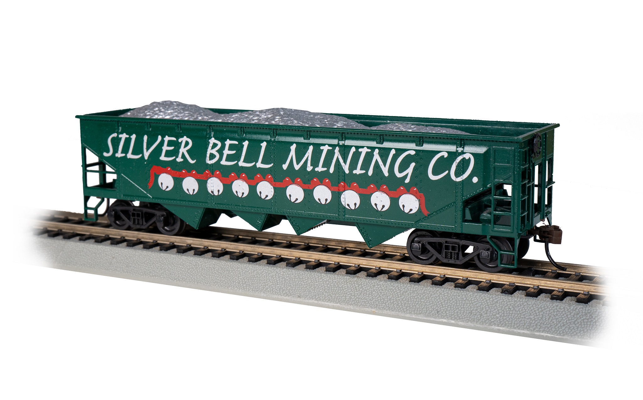 (image for) 40' Quad Hopper - Silver Bell Mining Co. (HO Scale)(WF)