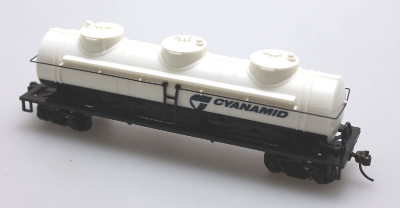 (image for) Tank Car - 3 Dome - Cyanamid (WF)