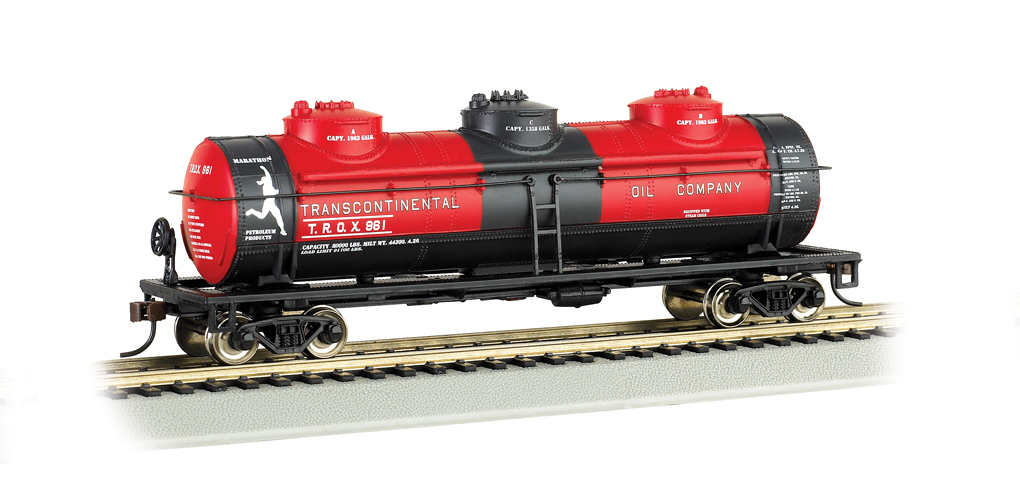 (image for) Tank Car - 3 Dome - Transcontinental