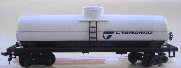 (image for) Tank Car - 40' Single Dome - Cyanamid (HO Scale) (WF)