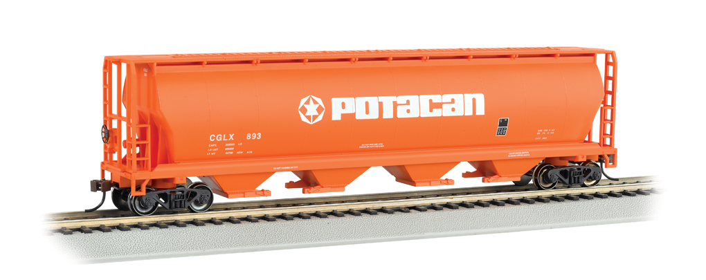 (image for) Hopper - 4 Bay Cylindrical Grain - POTACAN (WF)