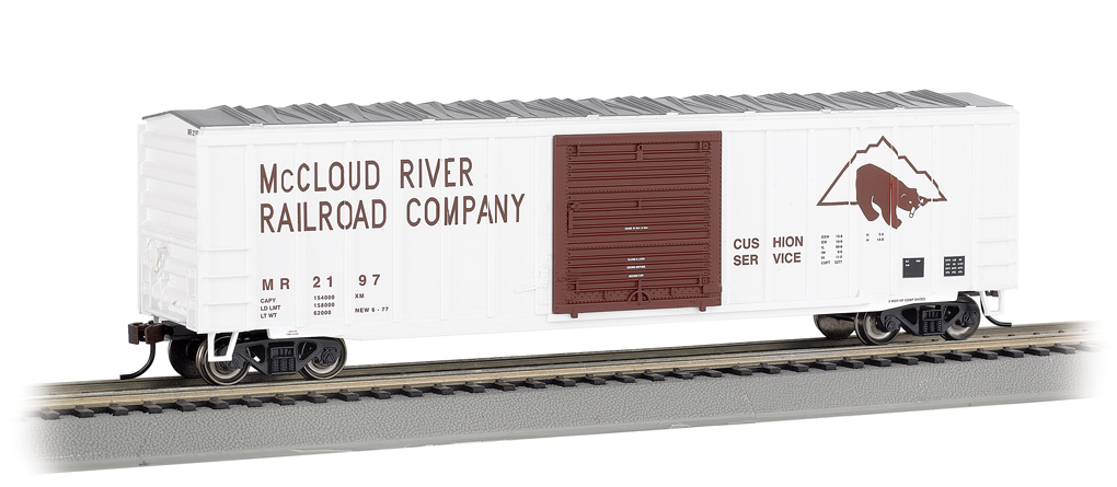 (image for) Mccloud River - ACF 50.6' Outside Braced Box Car (HO Scale) (WF)